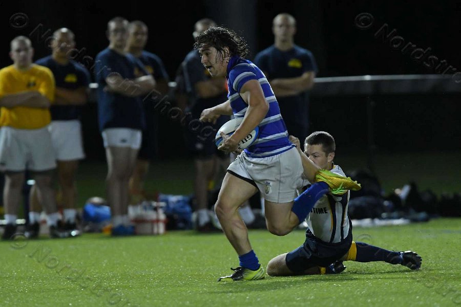 Wheaton Men\'s Rugby vs Mass Maritime.  Photo by Keith Nordstrom